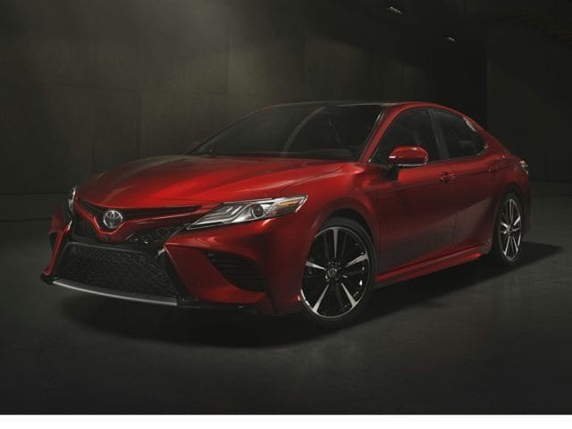 red Toyota Camry.