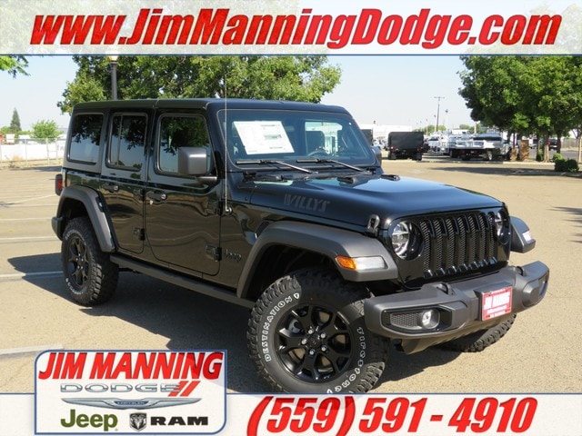 New 2022 Jeep Wrangler UNLIMITED WILLYS 4X4 For Sale/Lease | Dinuba, CA |  Stock# 3225487