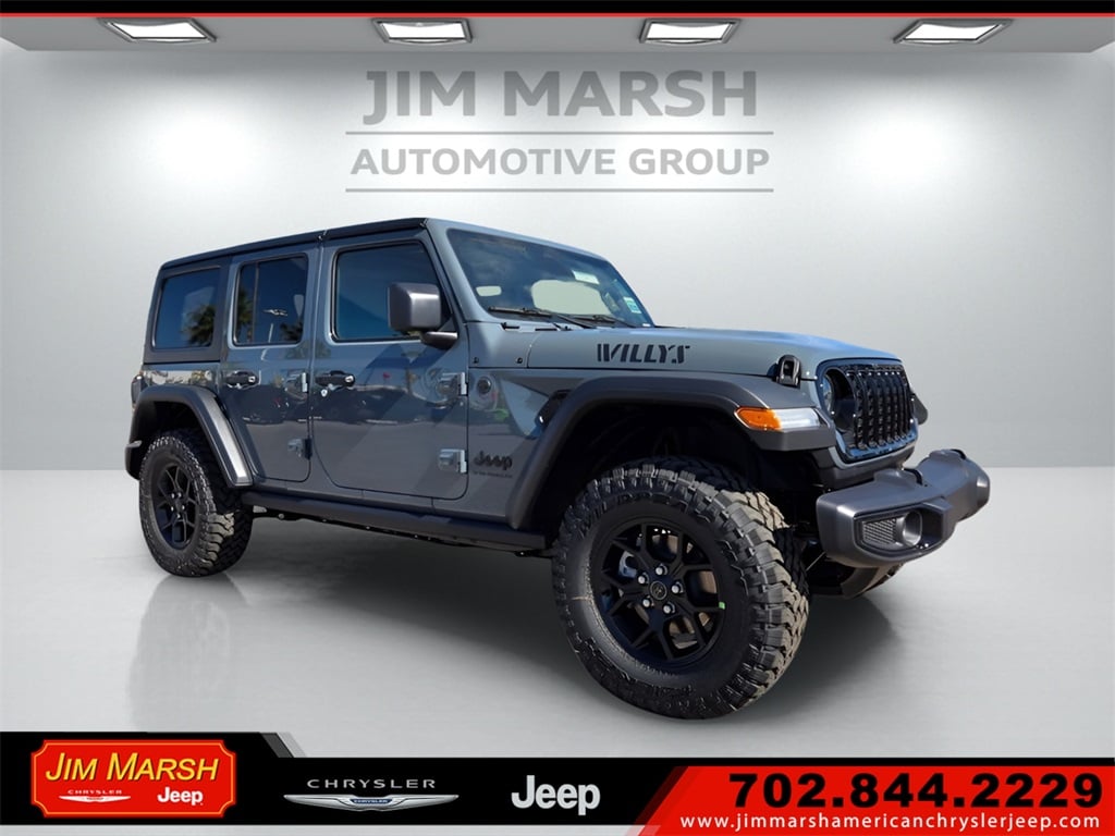 New 2026 Jeep Wrangler 4-DOOR WILLYS Sport Utility