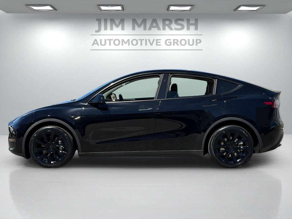 Used 2025 Tesla Model Y Long Range with VIN 7SAYGDEE9SF241203 for sale in Las Vegas, NV