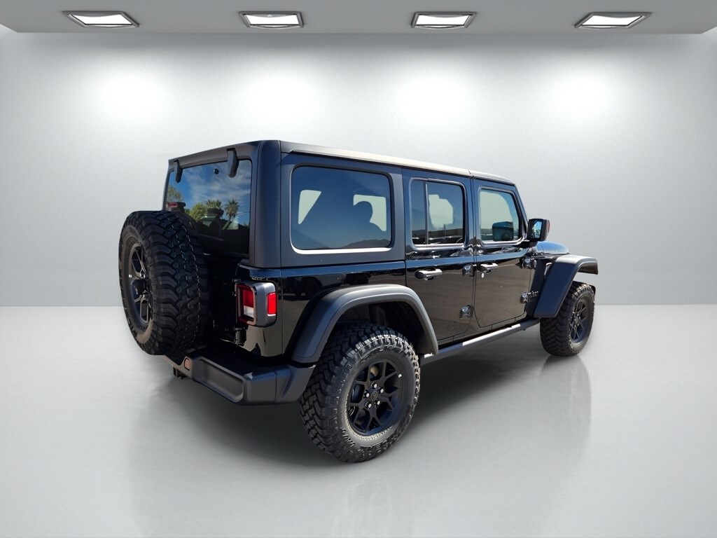 New 2026 Jeep Wrangler 4-DOOR WILLYS Sport Utility