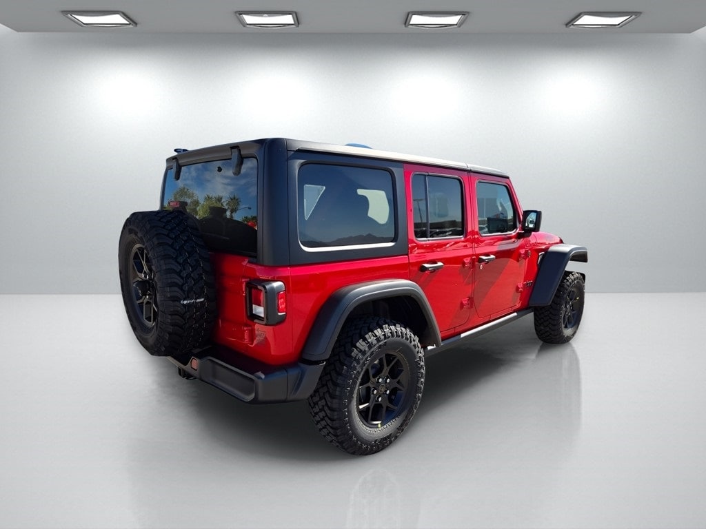 New 2026 Jeep Wrangler 4-DOOR WILLYS Sport Utility