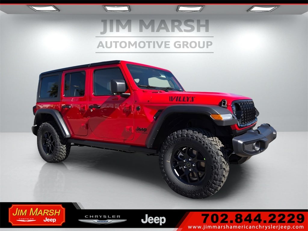 New 2026 Jeep Wrangler 4-DOOR WILLYS Sport Utility