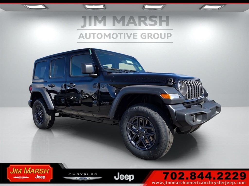 New 2025 Jeep Wrangler 4-DOOR SPORT S Sport Utility