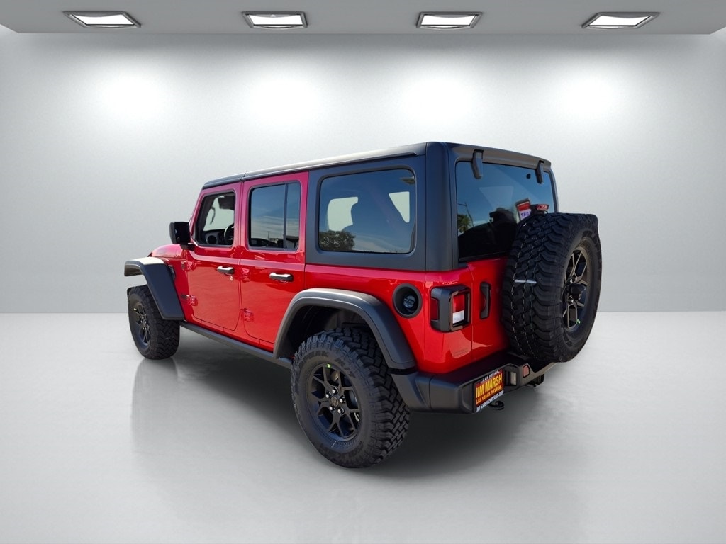 New 2026 Jeep Wrangler 4-DOOR WILLYS Sport Utility