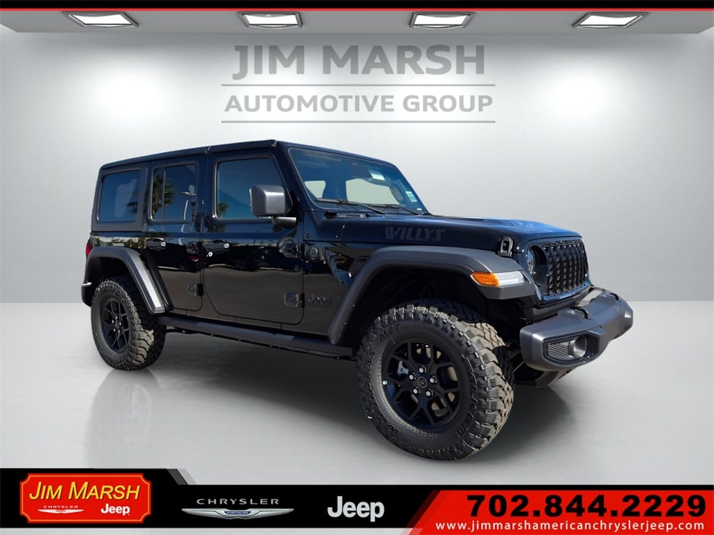 New 2026 Jeep Wrangler 4-DOOR WILLYS Sport Utility