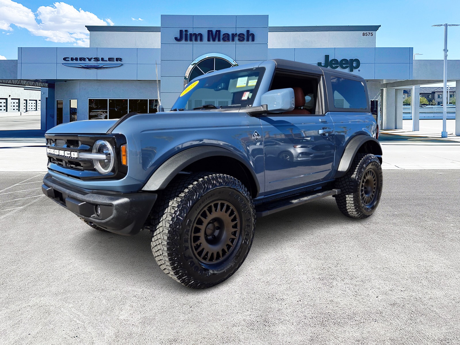 Used 2023 Ford Bronco 2-Door Outer Banks with VIN 1FMDE5CH3PLB20803 for sale in Las Vegas, NV