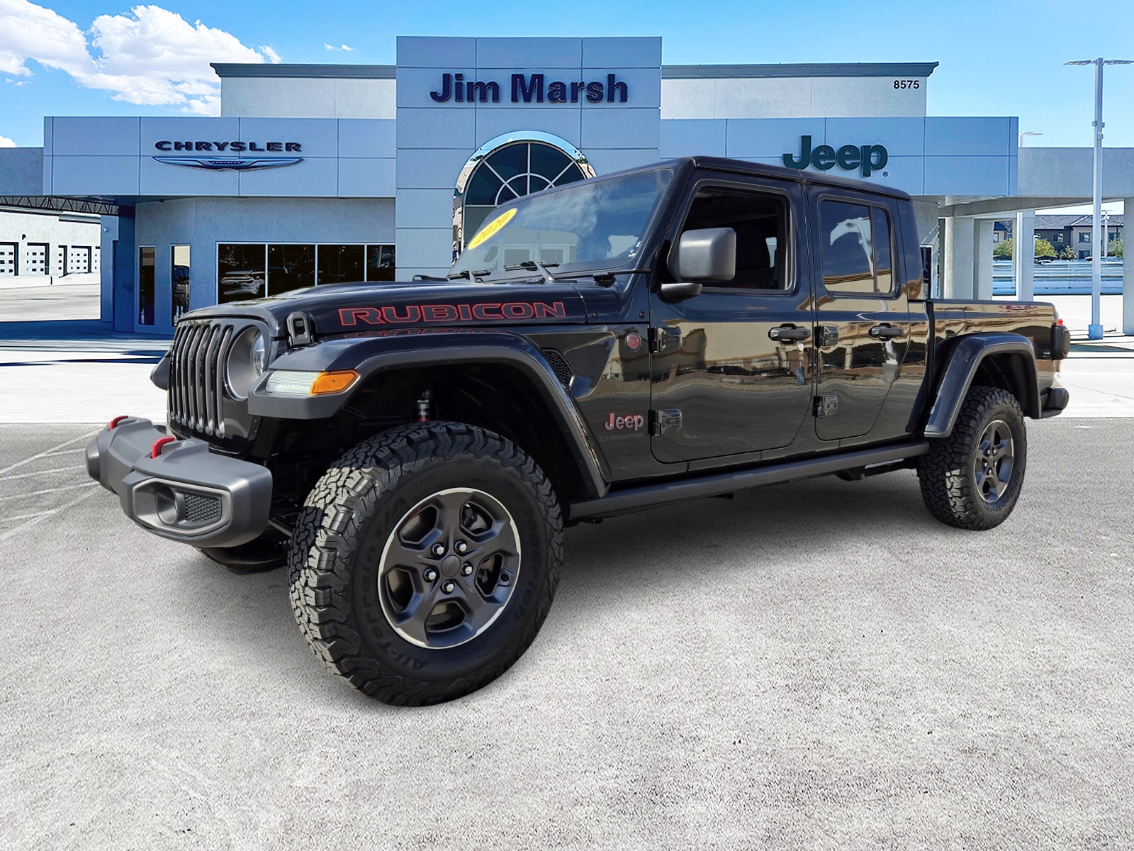 Used 2020 Jeep Gladiator Rubicon with VIN 1C6JJTBG9LL165309 for sale in Las Vegas, NV