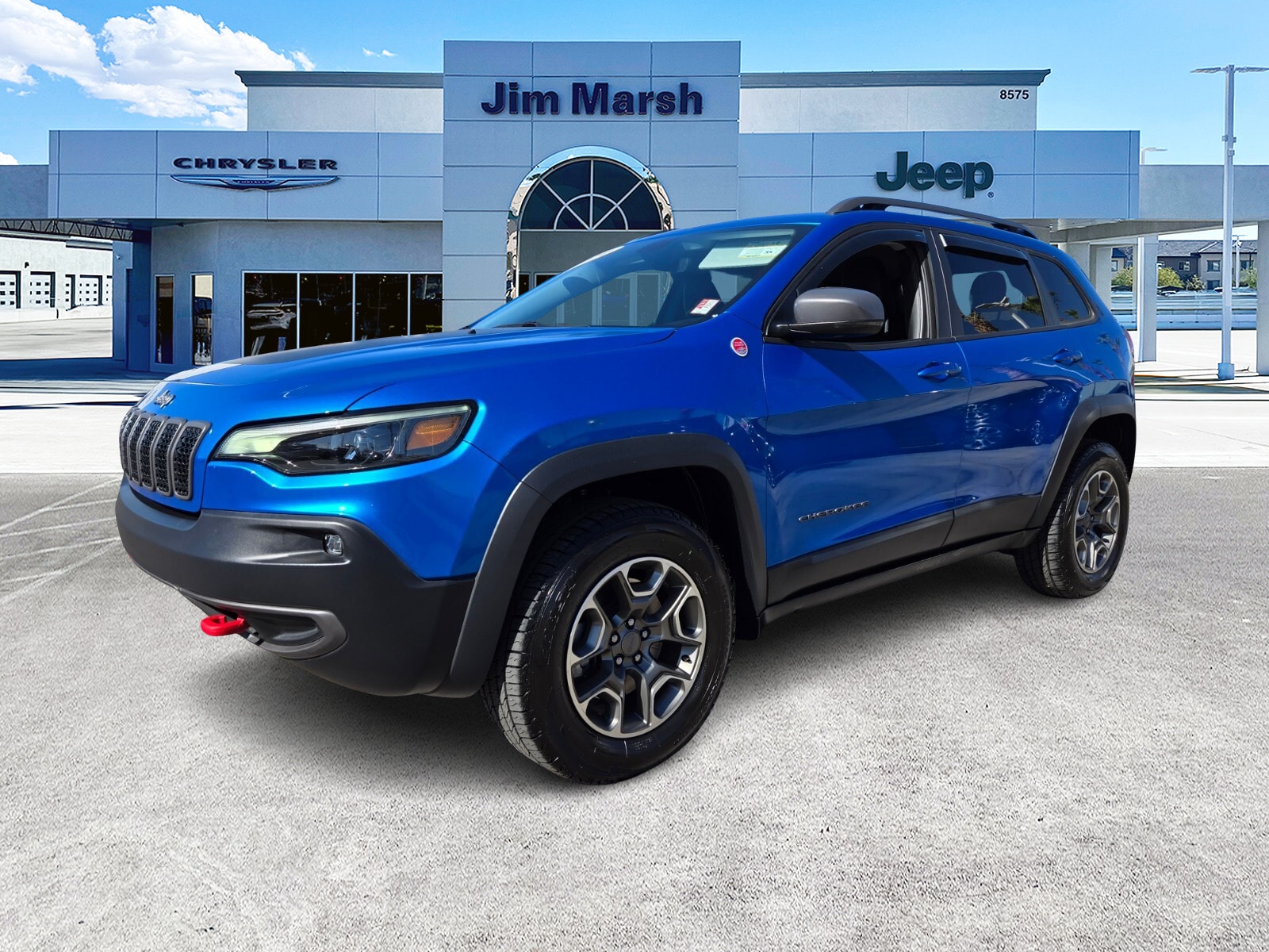 Used 2020 Jeep Cherokee Trailhawk with VIN 1C4PJMBX3LD559777 for sale in Las Vegas, NV