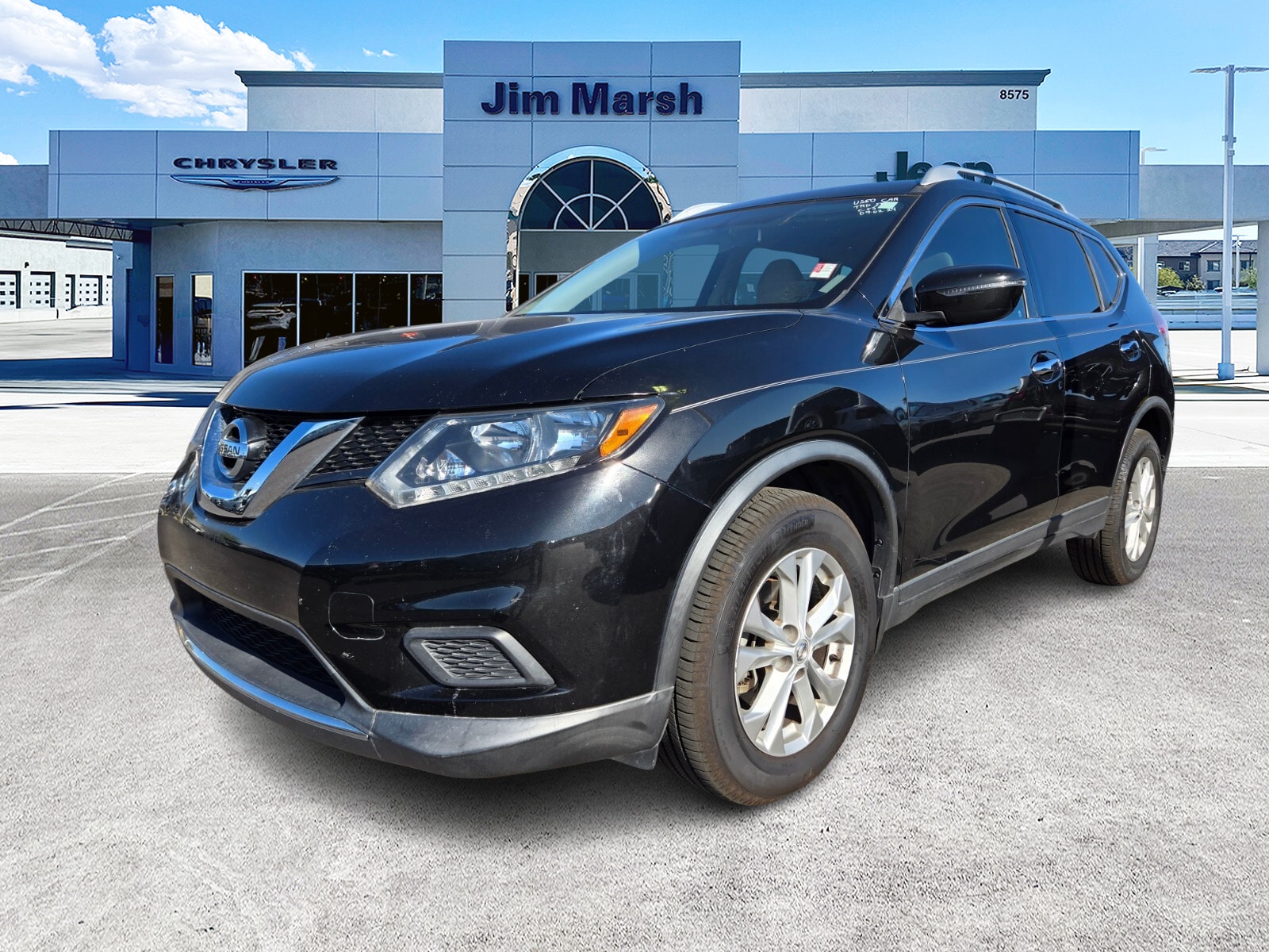 Used 2016 Nissan Rogue SV with VIN KNMAT2MT1GP667124 for sale in Las Vegas, NV