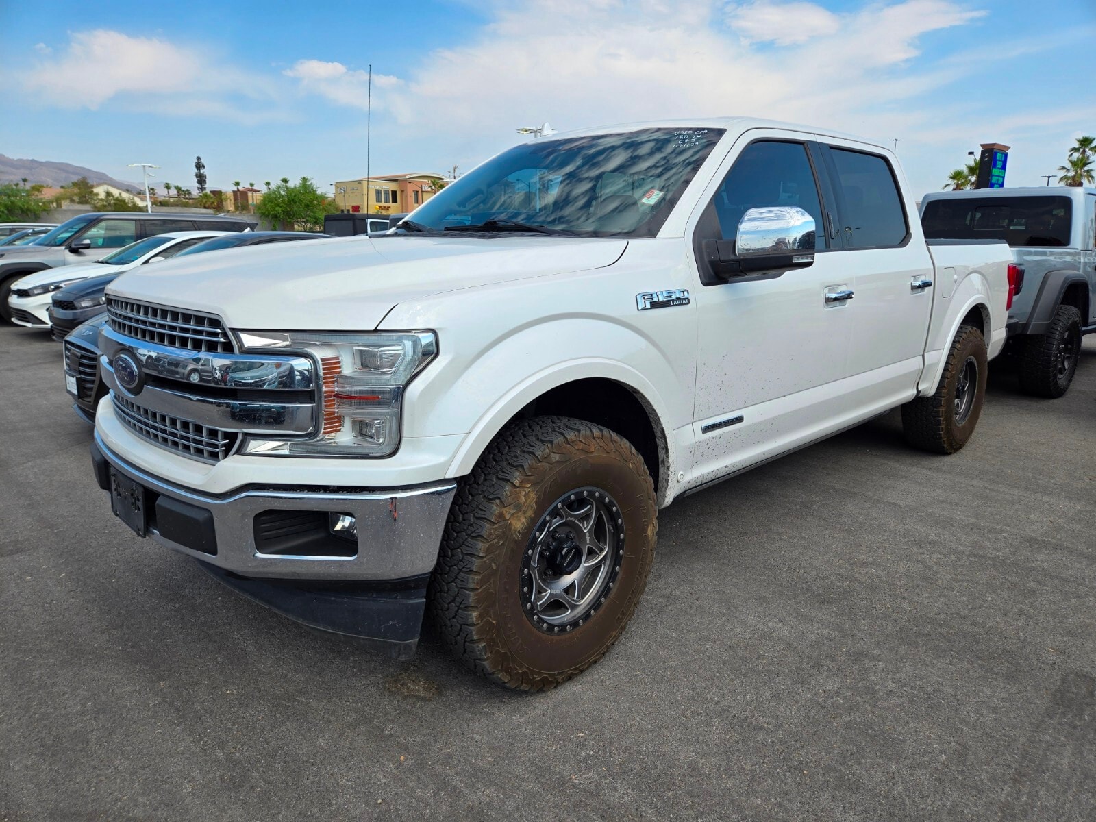 Used 2018 Ford F-150 Lariat with VIN 1FTFW1C19JFD86550 for sale in Las Vegas, NV
