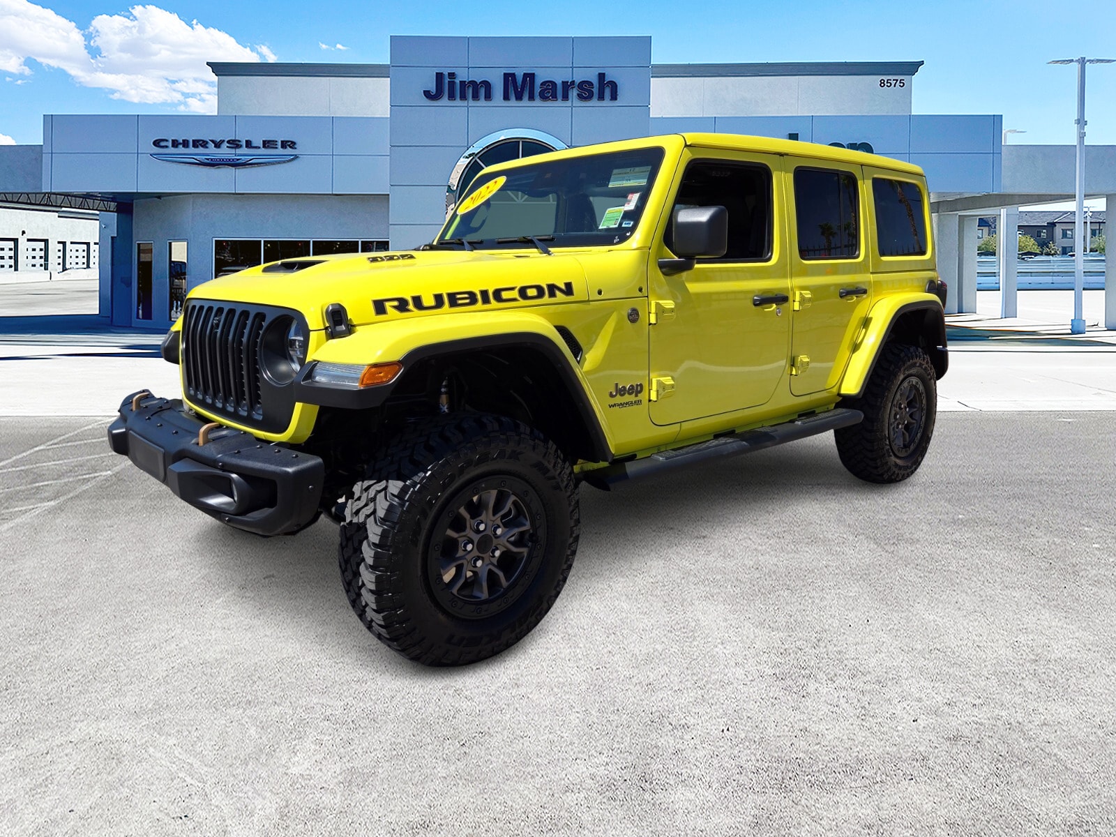 Used 2022 Jeep Wrangler Unlimited Rubicon 392 with VIN 1C4JJXSJ3NW233035 for sale in Las Vegas, NV