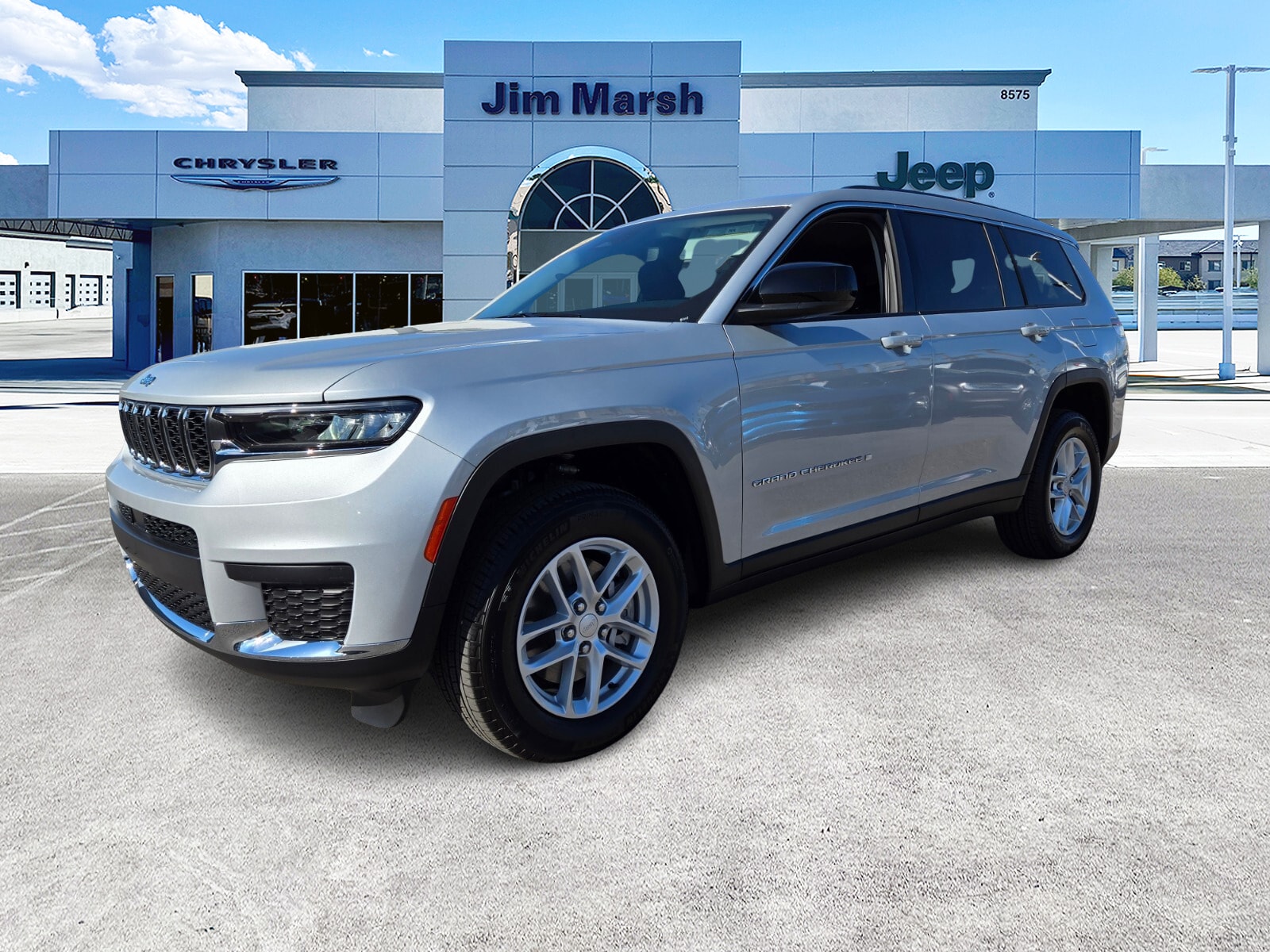 Used 2024 Jeep Grand Cherokee L Laredo with VIN 1C4RJKAG6R8919799 for sale in Las Vegas, NV