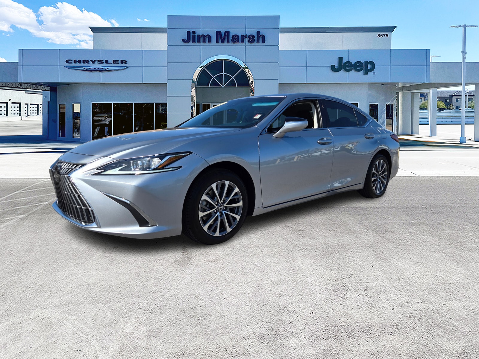 Used 2023 Lexus ES 350 with VIN 58ACZ1B10PU147554 for sale in Las Vegas, NV