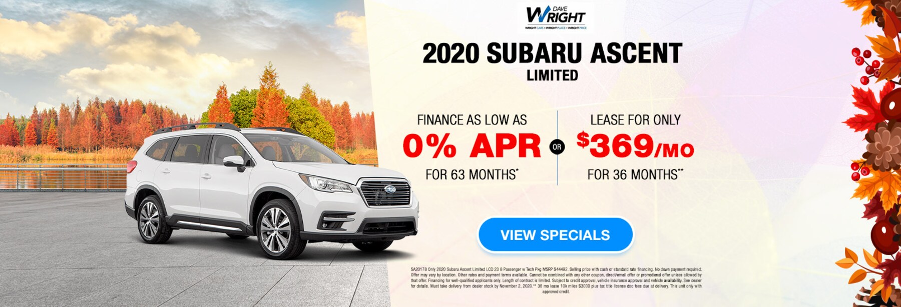 Dave Wright Subaru in Hiawatha, IA Hiawatha, IA, Subaru Dealer
