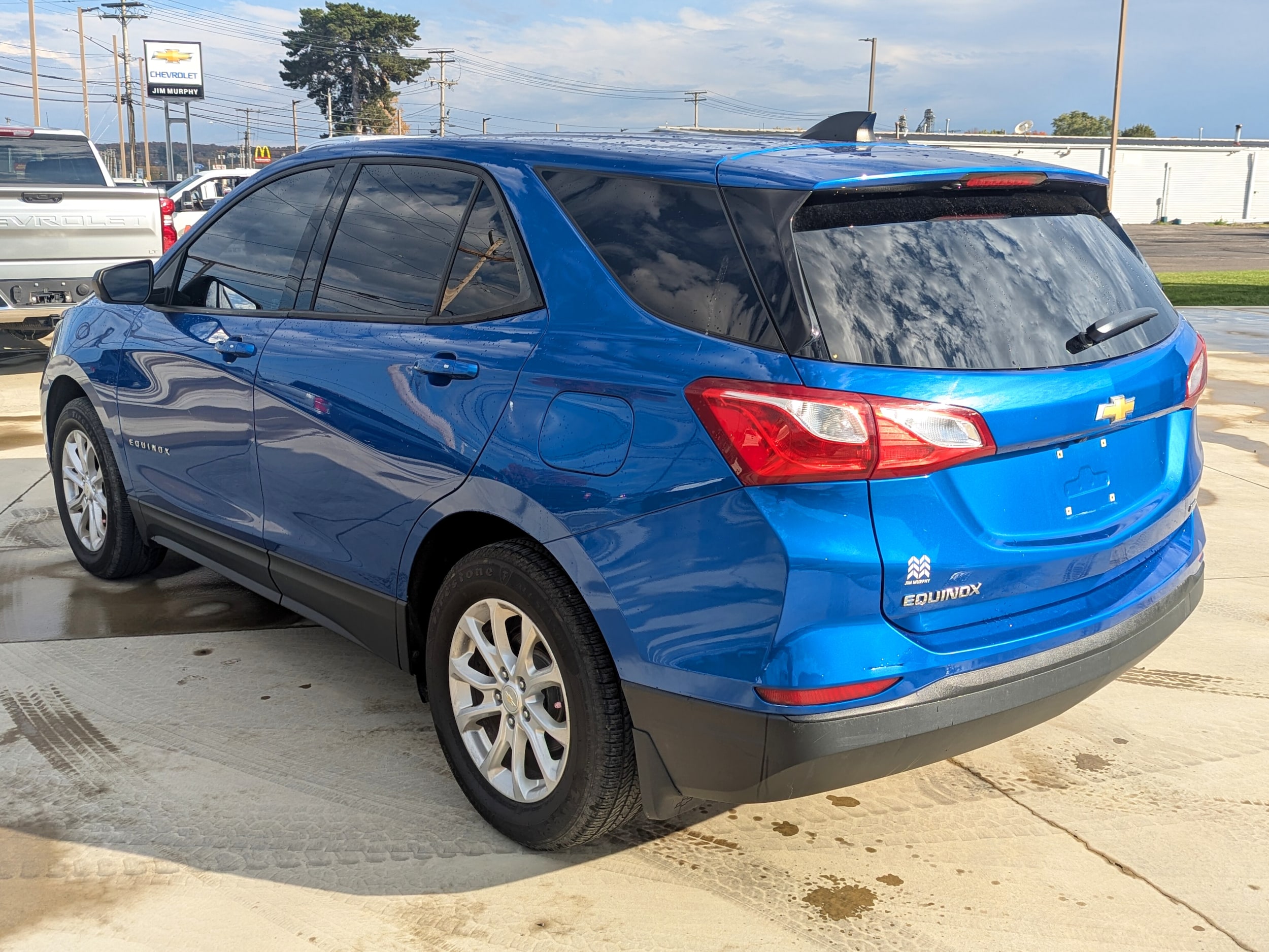 Used 2019 Chevrolet Equinox LS with VIN 3GNAXSEV8KS533989 for sale in Springville, NY