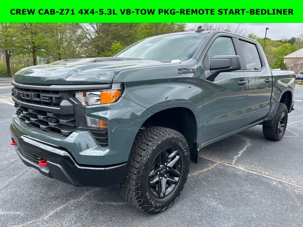New 2026 Chevrolet Silverado 1500 Custom Trail Boss Truck