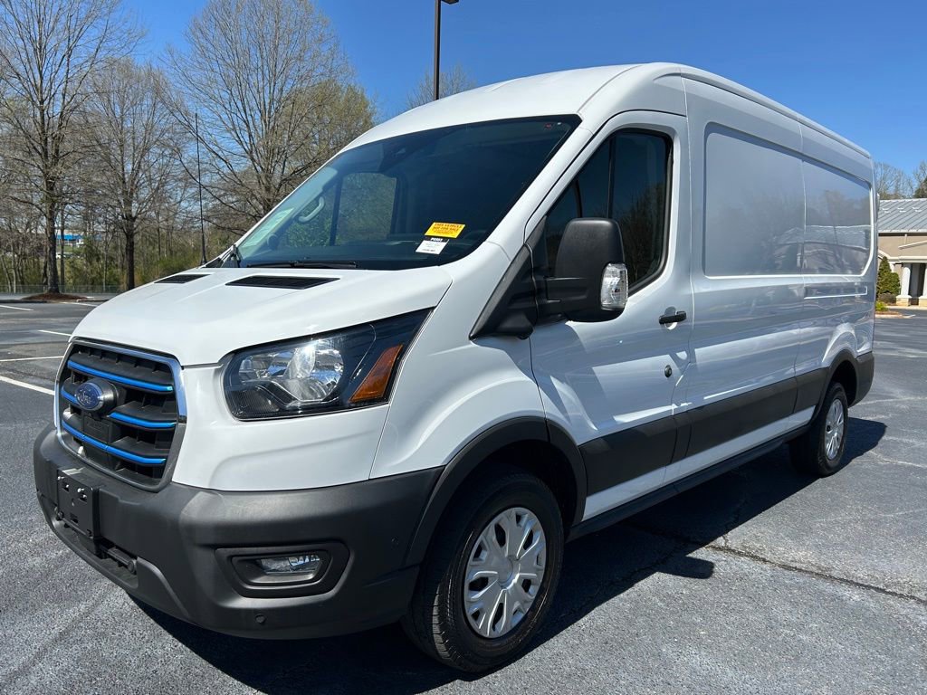 Used 2023 Ford E-Transit Cargo Van Base with VIN 1FTBW9CK9PKB39325 for sale in Greensboro, GA