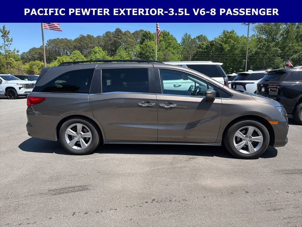 Used 2018 Honda Odyssey EX-L with VIN 5FNRL6H72JB100414 for sale in Greensboro, GA