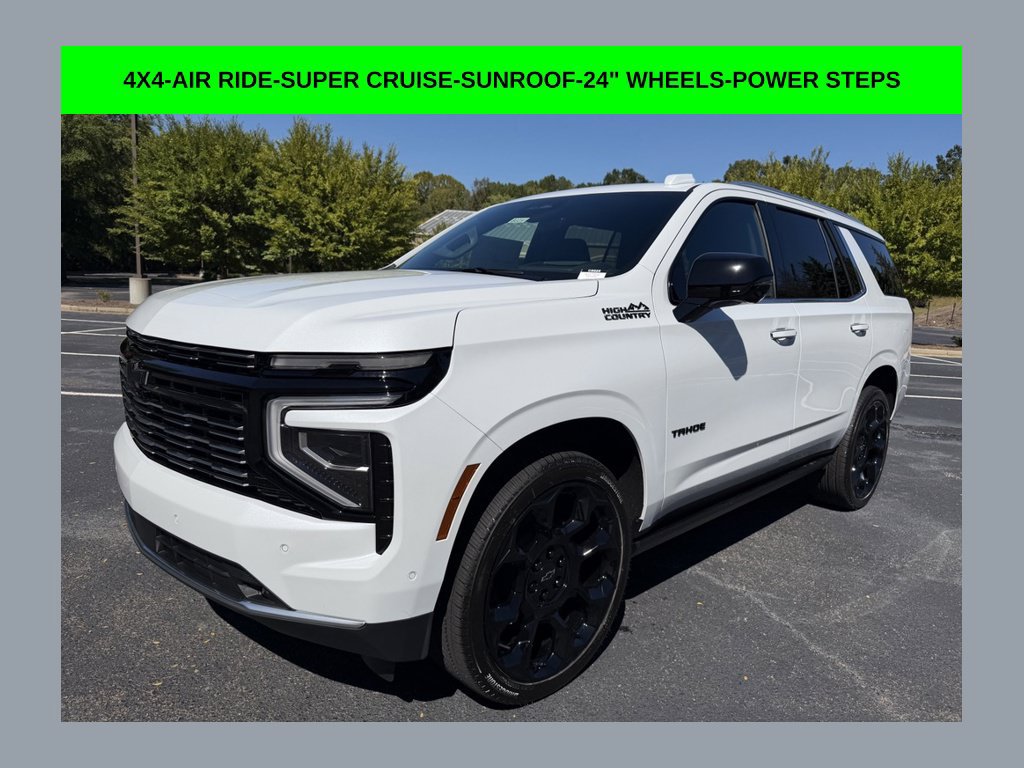 New 2027 Chevrolet Tahoe High Country SUV