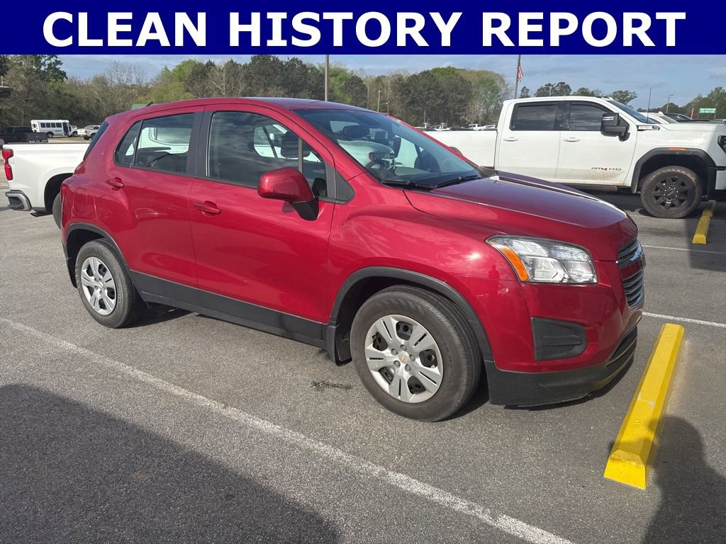 Used 2015 Chevrolet Trax LS with VIN KL7CJKSB5FB181644 for sale in Greensboro, GA