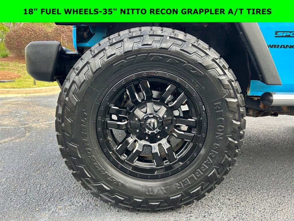 Used 2017 Jeep Wrangler Sport S with VIN 1C4AJWAG2HL633187 for sale in Greensboro, GA