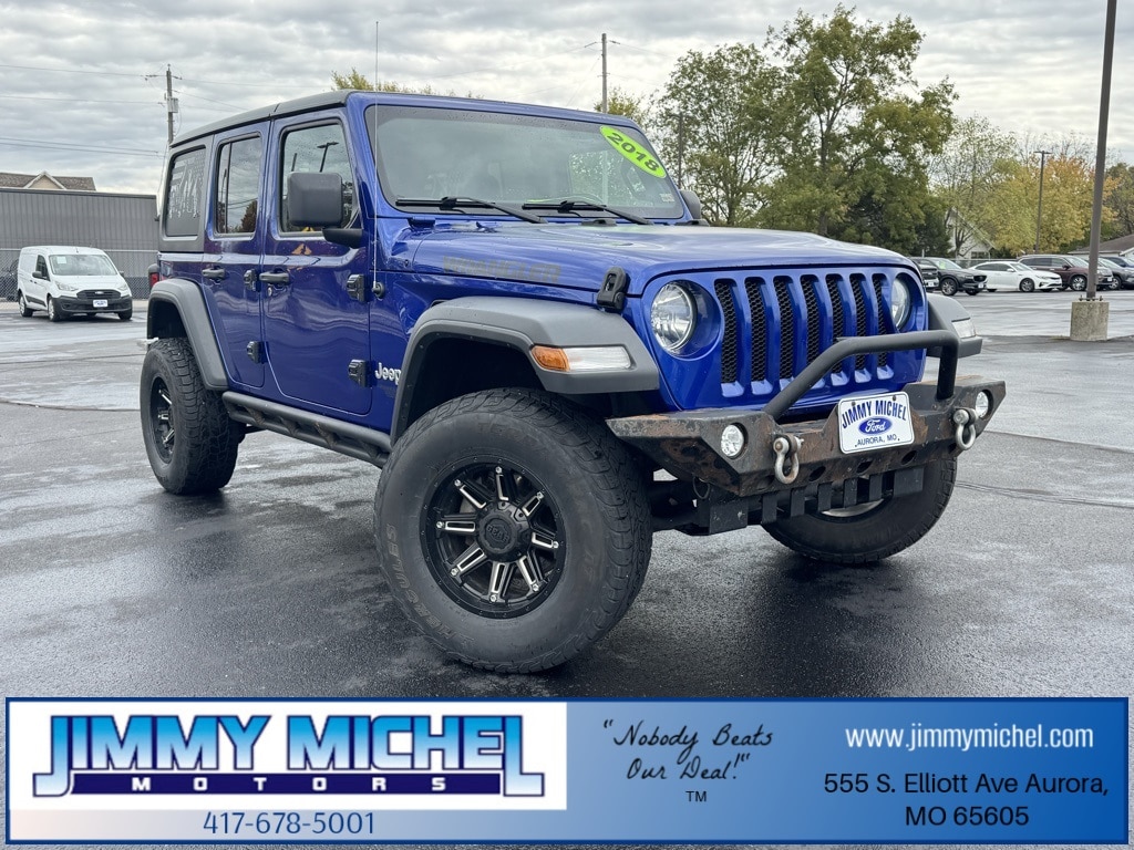 Used 2018 Jeep Wrangler Unlimited Sport S SUV