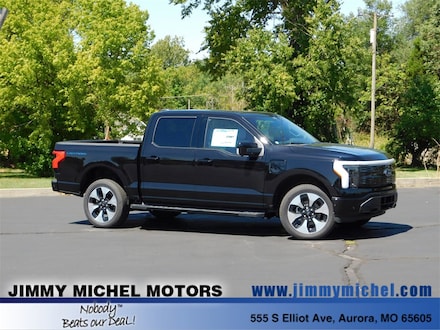 Used 2022 Ford F-150 Lightning Platinum Truck for sale in Aurora, MO