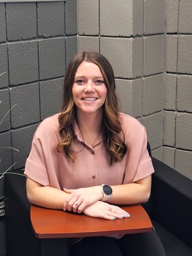 Staff member Ashley Vaught from 76bba786f8bb