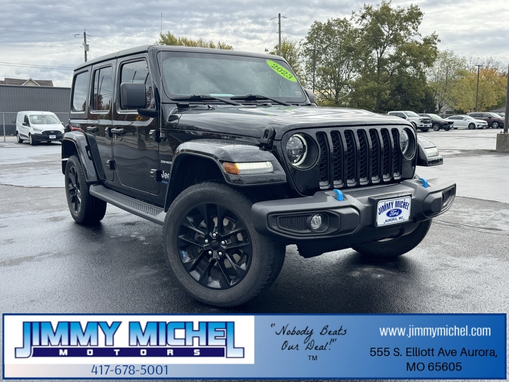 Used 2023 Jeep Wrangler Sahara 4xe SUV