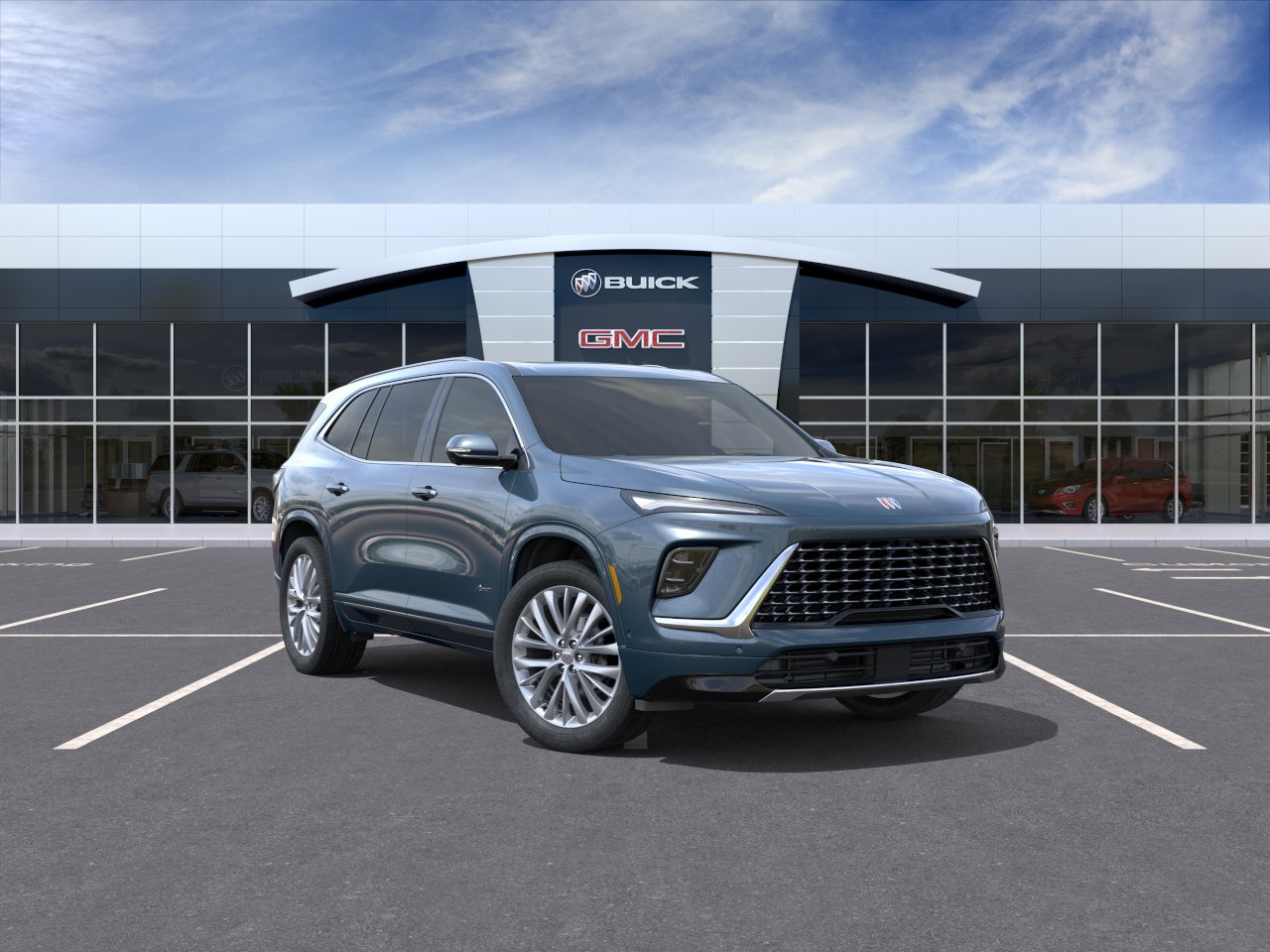 Ocean Blue Metallic 2026 Buick Enclave SUV / Crossover Four-Wheel Drive Automatic