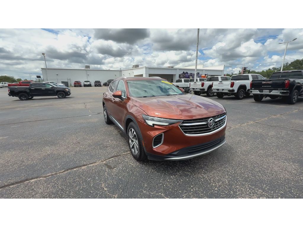 Used 2021 Buick Envision Essence with VIN LRBFZNR48MD133945 for sale in Athens, AL