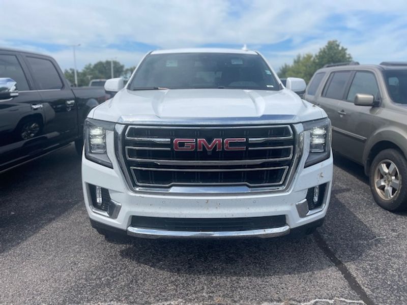 Certified 2022 GMC Yukon SLT with VIN 1GKS2BKD7NR312953 for sale in Athens, AL