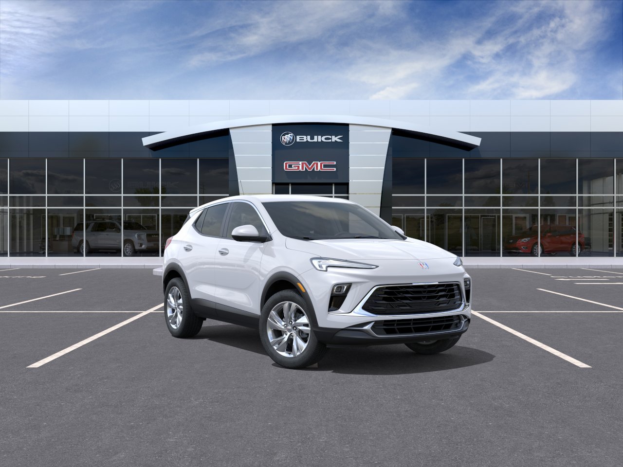 Summit White 2026 Buick Encore GX SUV / Crossover Front-Wheel Drive Automatic