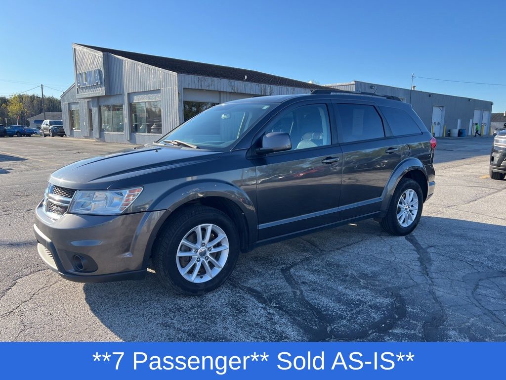 Used 2017 Dodge Journey SXT with VIN 3C4PDCBG1HT531219 for sale in Alma, MI