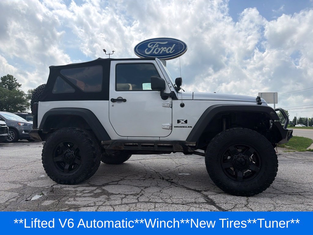 Used 2008 Jeep Wrangler X with VIN 1J4FA24198L652867 for sale in Alma, MI