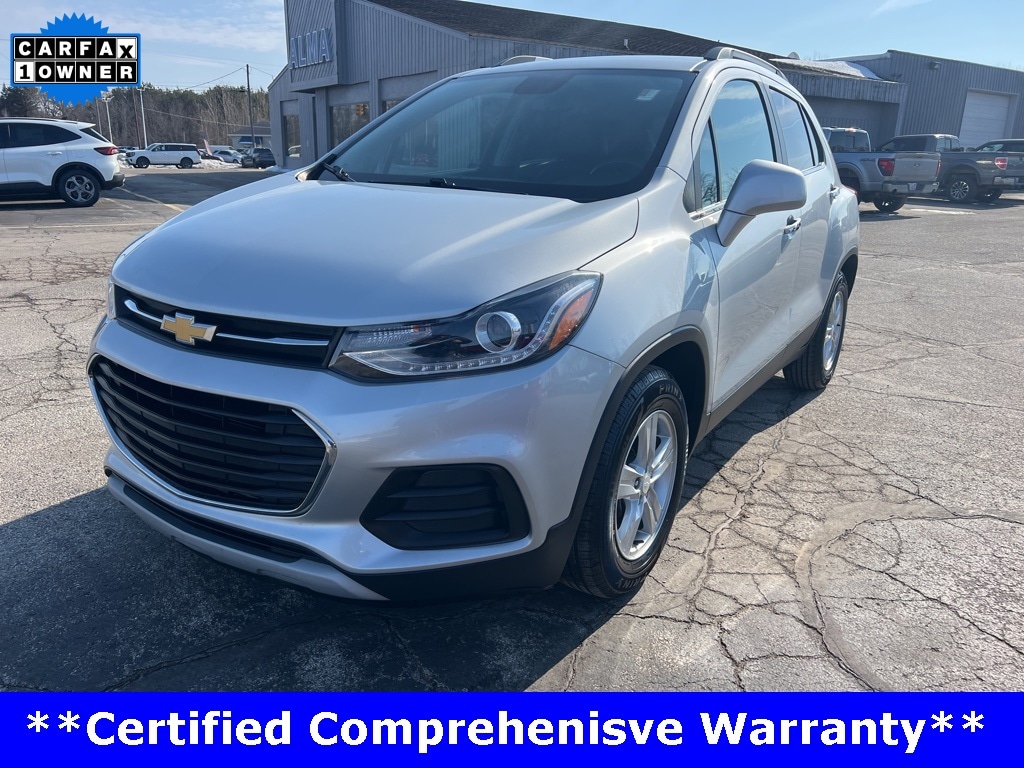 Used 2020 Chevrolet Trax LT with VIN 3GNCJLSB2LL302219 for sale in Alma, MI