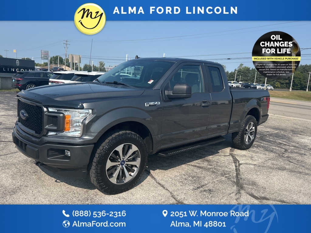 Used 2020 Ford F-150 XL with VIN 1FTEX1EP4LKE18194 for sale in Alma, MI