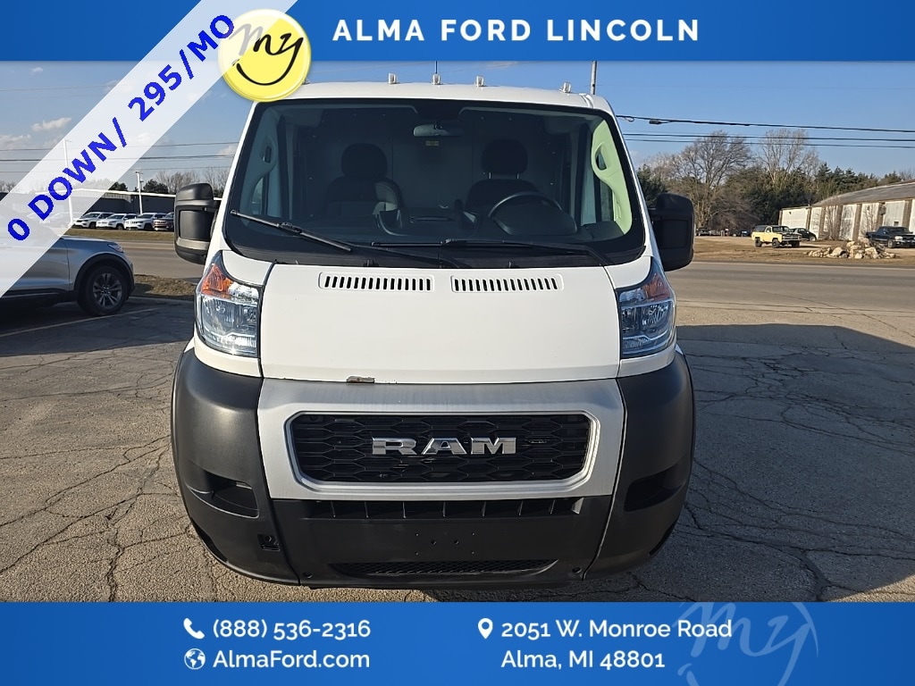 Used 2020 RAM ProMaster Cargo Van Base with VIN 3C6TRVAG2LE124012 for sale in Alma, MI