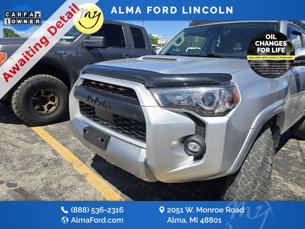 Used 2021 Toyota 4Runner Off-Road with VIN JTEPU5JR9M5879404 for sale in Alma, MI