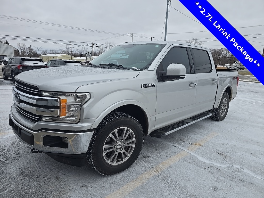 Used 2018 Ford F-150 Lariat with VIN 1FTEW1EP9JFC58208 for sale in Alma, MI