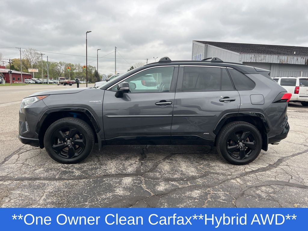Used 2019 Toyota RAV4 XSE with VIN 2T3EWRFVXKW033856 for sale in Alma, MI