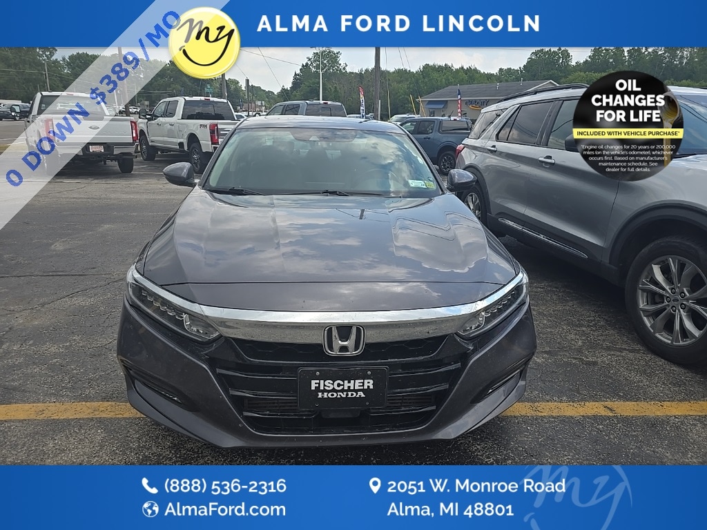 Used 2020 Honda Accord EX-L with VIN 1HGCV1F59LA024983 for sale in Alma, MI