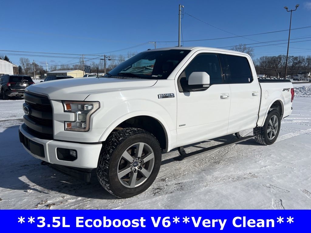 Used 2017 Ford F-150 Lariat with VIN 1FTEW1EG6HFB93540 for sale in Alma, MI