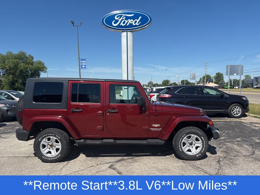 Used 2008 Jeep Wrangler Unlimited Sahara with VIN 1J4GA591X8L624395 for sale in Alma, MI