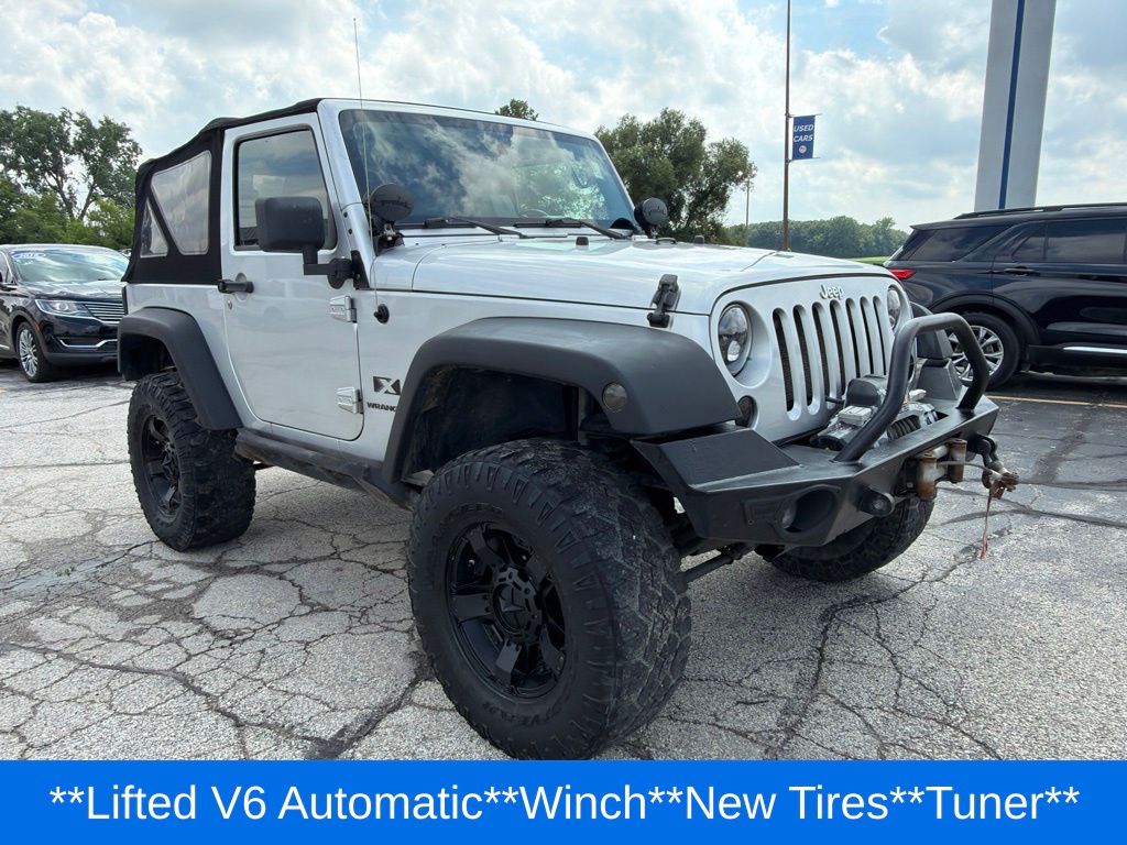 Used 2008 Jeep Wrangler X with VIN 1J4FA24198L652867 for sale in Alma, MI