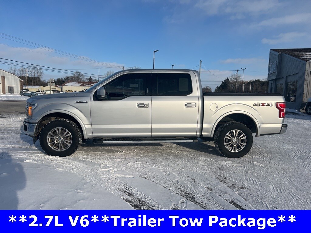 Used 2018 Ford F-150 Lariat with VIN 1FTEW1EP9JFC58208 for sale in Alma, MI