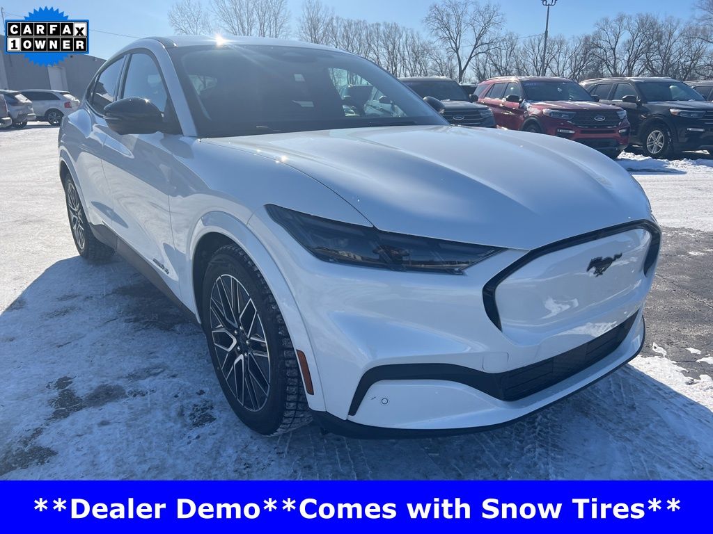 Used 2025 Ford Mustang Mach-E Premium AWD with VIN 3FMTK3SU9SMA49153 for sale in Alma, MI