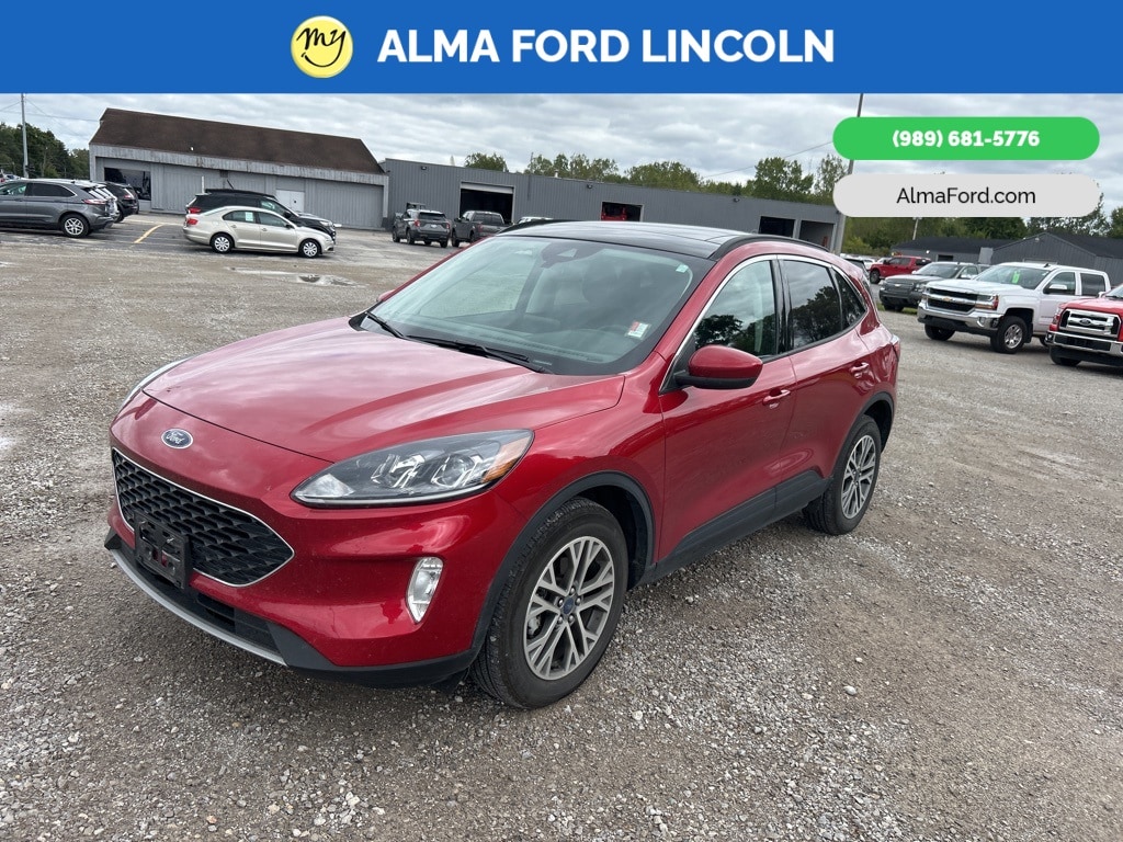 Used 2022 Ford Escape SEL with VIN 1FMCU9H91NUB79220 for sale in Alma, MI