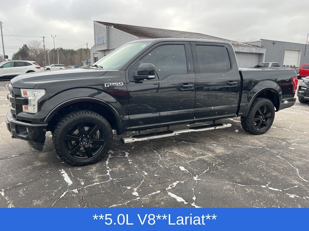 Used 2015 Ford F-150 Lariat with VIN 1FTEW1EF7FFA17228 for sale in Alma, MI